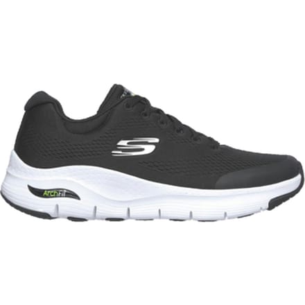 Skechers Arch Fit Heren Sneakers - Black/White