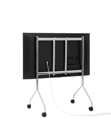 Pedestal Moon Rollin' TV-Standaard - Chrome