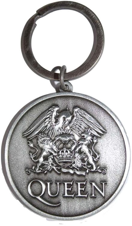 Queen - Silver Crest Double Sided Sleutelhanger - Zilverkleurig