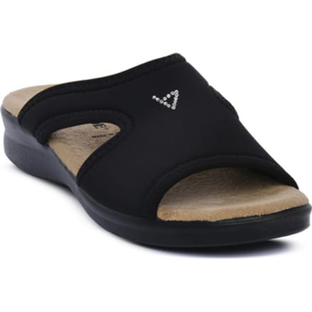 Slippers Valleverde NERO CIABATTA