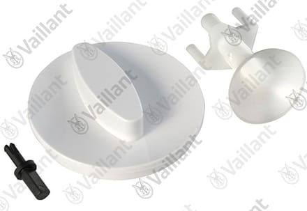 VAILLANT Knop, met as VED 12-27 H/6 o.a. Vaillant-nr. , 114287
