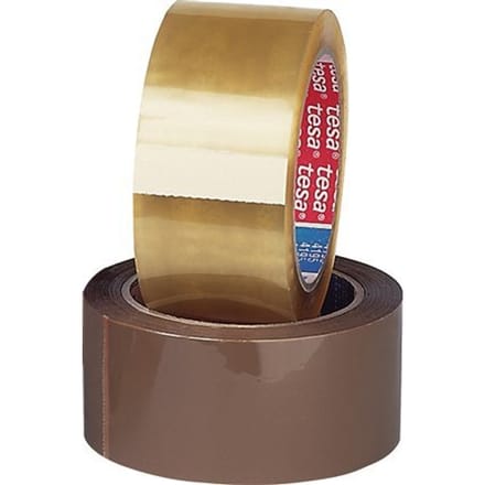Verpakkingstape Bruin Medium 50mm/66m [6 Stuks]