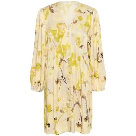 Dames lange mouwen jurk met print Soaked in Luxury Becca