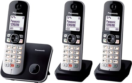 Panasonic KX-TG6853 DECT Telefoon set - totaal 3 handsets - zonder antwoordapparaat