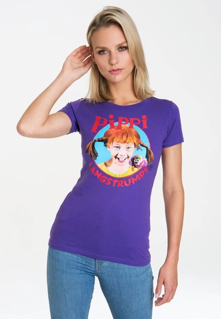 Logoshirt Print T-Shirt Pippi Langstrumpf