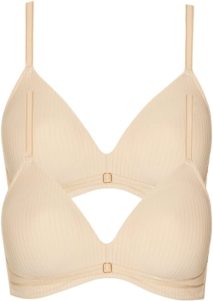 2-pack cup BH zonder beugel Laura
