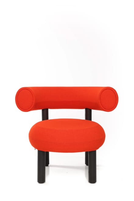Tom Dixon Fat loungestoel Hout - zwart - TomDixonHallingdal65_0600