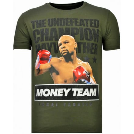Local Fanatic Money team champ rhinestone t-shirt