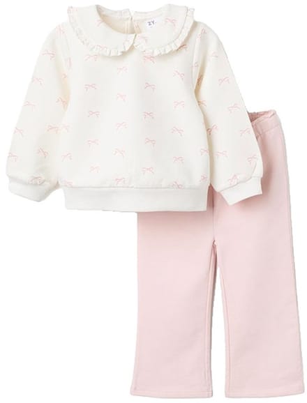 Zippy 3107418801 Set Wit,Roze 12-18 Months Meisjes