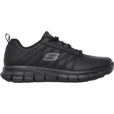 Skechers dameswerksneaker Work SURE TRACK ERATH - II BLK Zwart