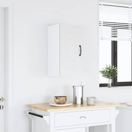 vidaXL - Keukenbovenkast - Kalmar - bewerkt - hout - wit