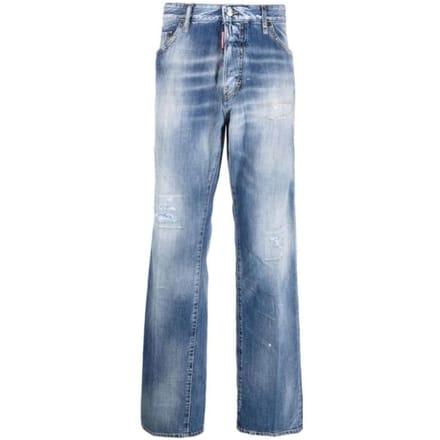 Dsquared2 Roadie Jean-stijl Blauwe Denim Broek