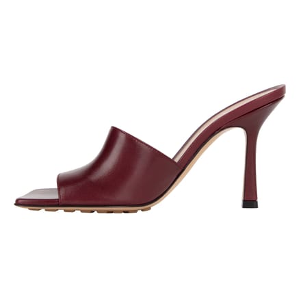 Bottega Veneta Stretch Muiltje Merlot