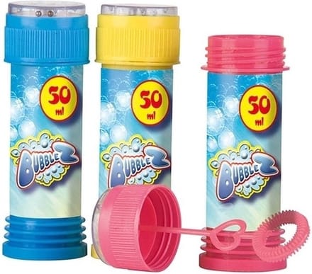 Eddy Toys Bellenblaas - 24x stuks - 50 ml - buitenspeelgoed