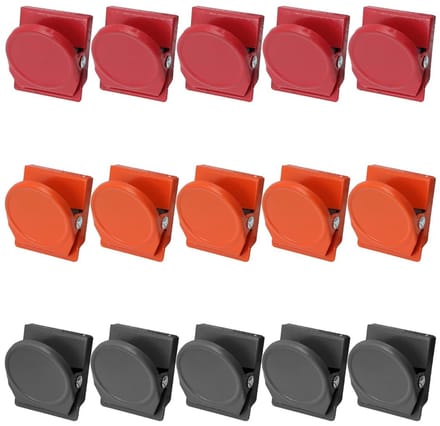 Dailygoods- Magneetklemmen 15 stuks - Sterke Magneten