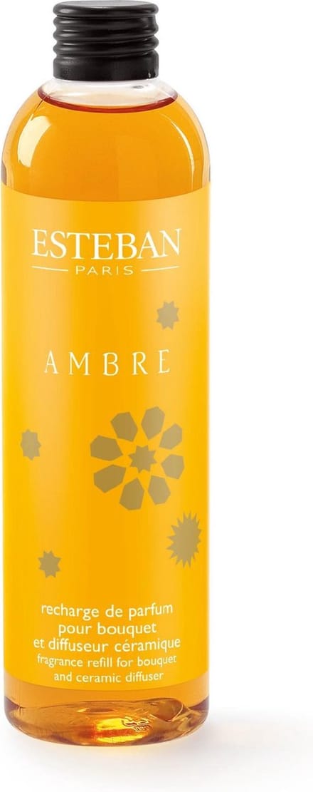 Esteban Classic Ambre Navulling geurstokjes - 250ml