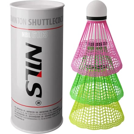 Nylon badminton shuttles NILS Extreme NBL6103 (x3)
