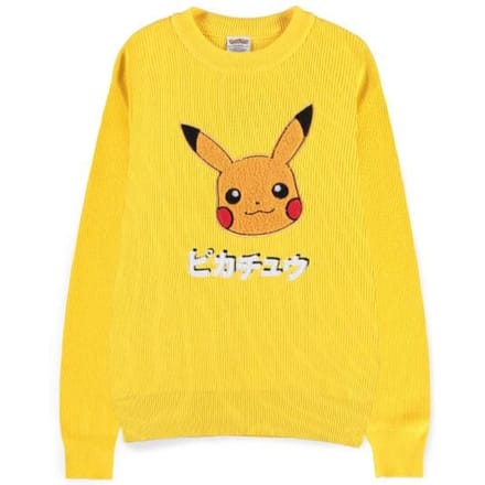 Pokémon - Gaming Gebreide trui - Pikachu - S tot XXL - geel