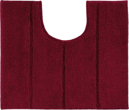 Casilin Ray WC-mat - 50 x 60 cm - Met uitsparing - Antislip - Rood
