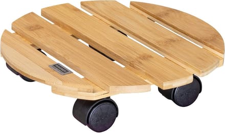 Ronde Plantenroller van Bamboe voor Binnen en Buiten