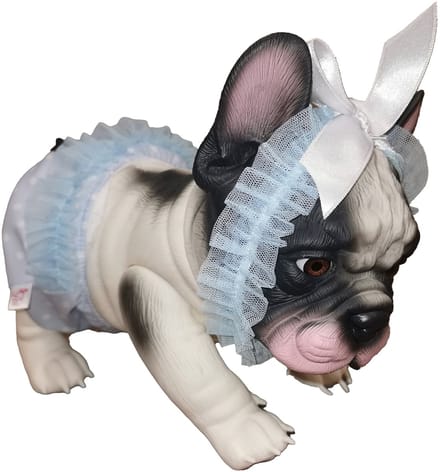 ASI DREAMS Pop - Lily Bulldog 32 Cm - Kleding - Wit/Blauw