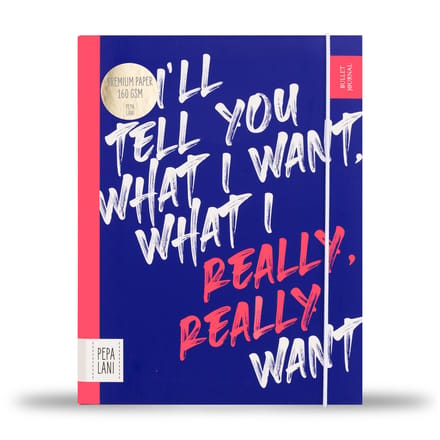 Pepa lani bullet journal PRO - I'll tell you what I want