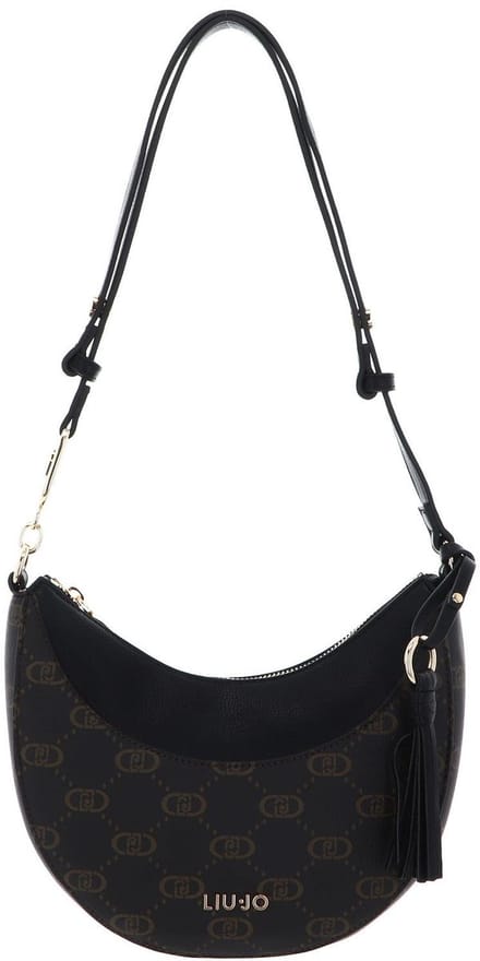 LIU JO schoudertas Cirry Hobo Bag Nero donkerbruin