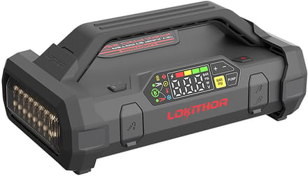 Lokithor Jumpstarter JA301 PRO - 2500A 12V - Luchtcompressor - Powerbank - LED Zaklamp - Voor Auto, Motor, Boot, SUV