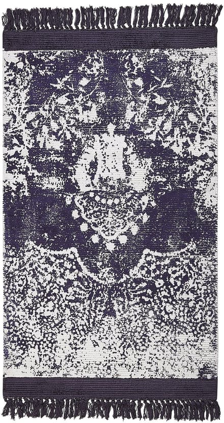 AKARSU - Vloerkleed - Wit - 80 x 150 cm - Viscose