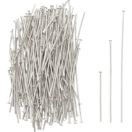 Pennen voor magische parel, 150 stuks. - Zilver