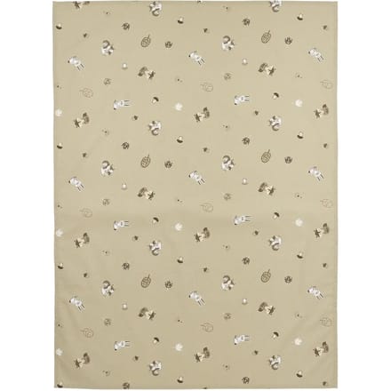 Meyco Forest Animals Laken - 75x100 cm - Sand