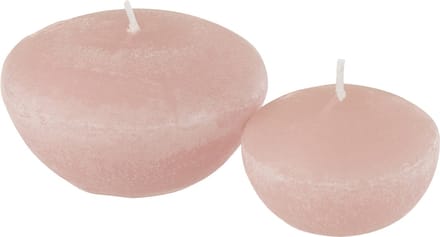 J-Line drijfkaars - roze - large - 8U - doos van 4
