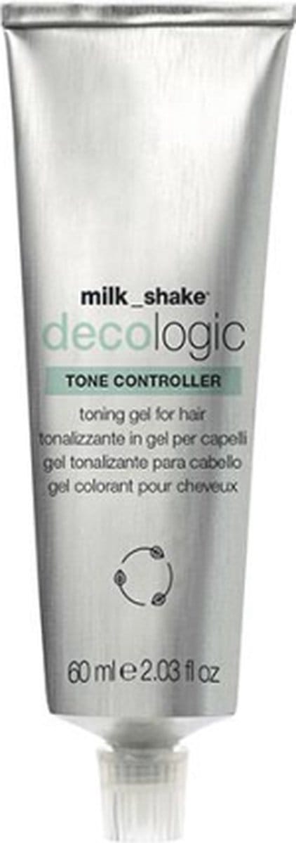 Milk Shake - Decologic Tone Controller, Silk Proteins, Hair Colouring Cream Toner, Light Ash Blond, For Lightened Hair, 60 ml