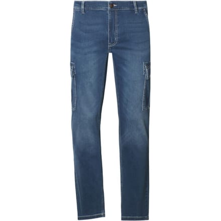 Jan Vanderstorm herren Cargojeans - 28 - blauw - Plus Size