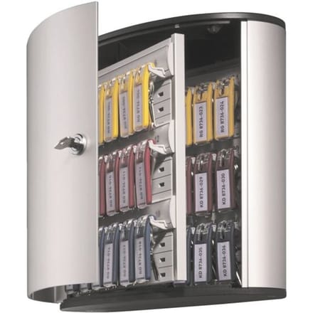 Durable Sleutelkast KEY BOX 36 - 1952 1952-23 Aantal haken 36 Zilver (metallic)