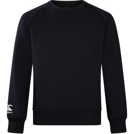Canterbury Heren Club Crew Neck Sweatshirt (Zwart)
