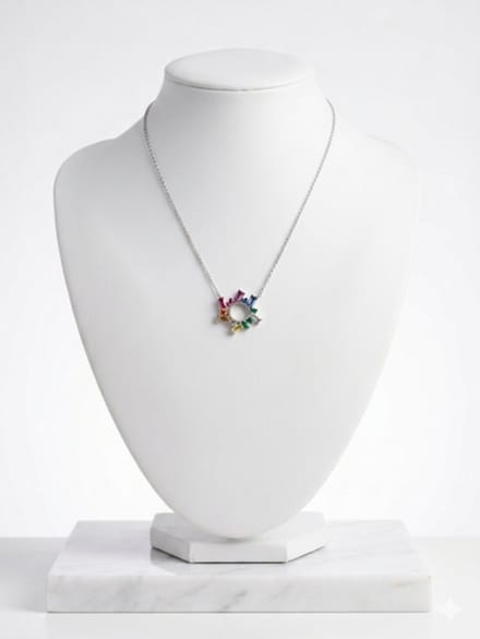 N3 Collecties Vergulde 925 Zilver Ketting voor Dames