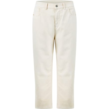 Cropped jeans met taps toelopende pijpen