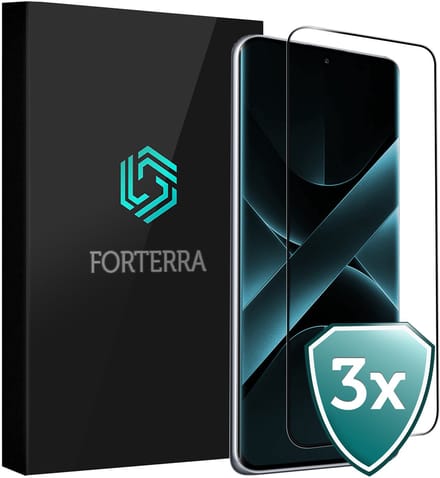 Screenprotector 3 Stuks - Geschikt voor Xiaomi Poco X7 - Full Cover - Beschermglas - Gehard Glas - Tempered Glass - Screen Protector
