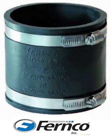 Fernco flexibele koppeling 63-50mm
