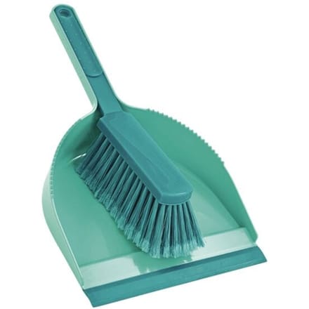Leifheit Classic stoffer en blik - turquoise