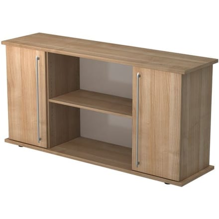 Sideboard met 2 deuren, notenboom