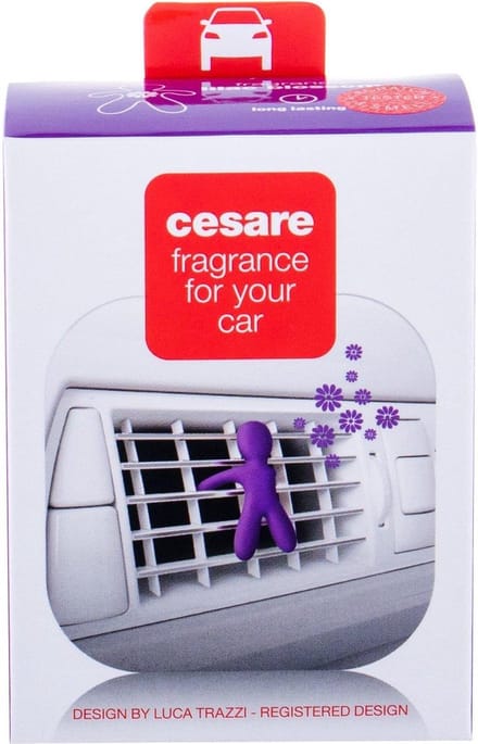 Mr and Mrs Fragrance luchtverfrisser voor in de auto Cesare - Lilac Blossom