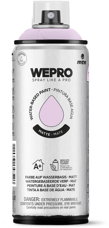 Spuitbus Violet Dream Mat MTN WEPRO WATER-BASED PAINT 400ML