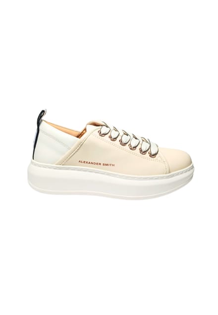 Damesschoenen Alexander Smith Wembley vrouw- creme wit