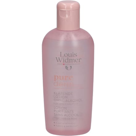 Louis Widmer Purederm Zuiverende Tonic Zonder Alcohol Zonder Parfum 200ml