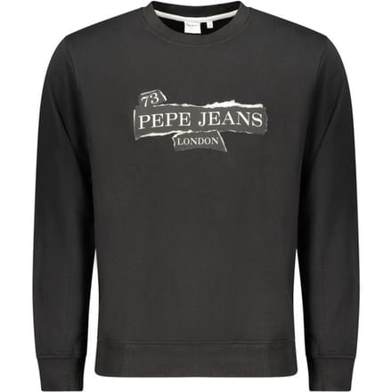 Pepe Jeans Nero Katoenen Heren Sweatshirt