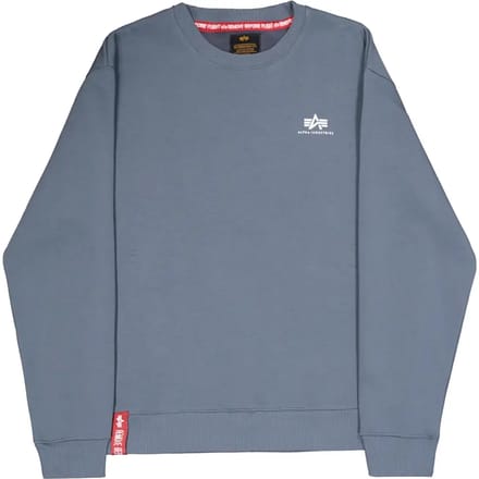 Sweatshirt met klein logo Alpha Industries Basic