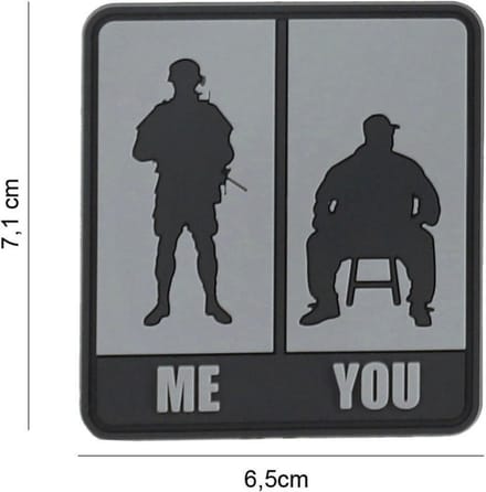 Me & You - Embleem - Patch - PVC