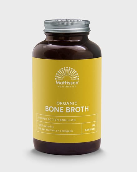 Mattisson - Biologische Bone Broth - Botten Bouillon - 180 Capsules